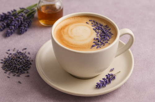 Lavendel trifft Kaffee – eine besondere Geschmackskomposition.