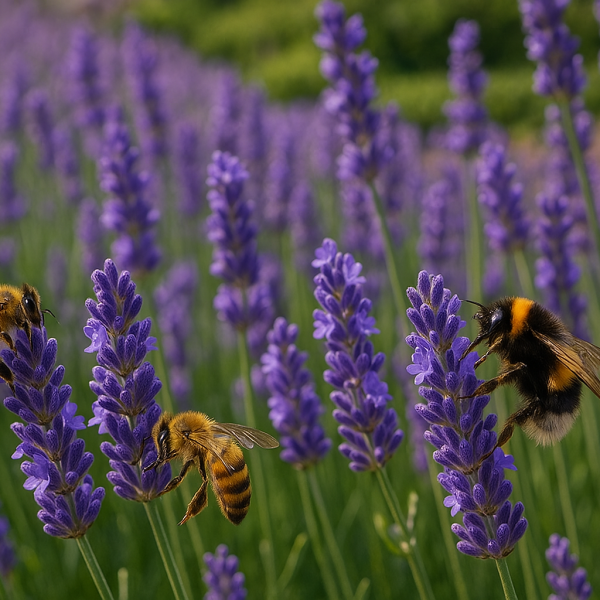 Lavendel und Bienen: Eine nützliche Partnerschaft?